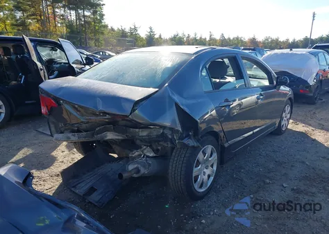 2010 Honda Civic Lx из США, поврежденный, VIN 2HGFA1F51AH318174